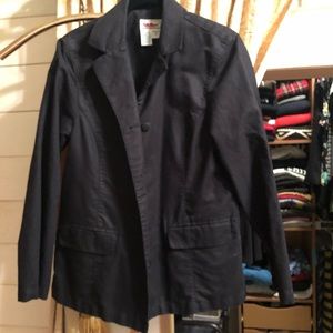 LL Bean jacket button up sz 12